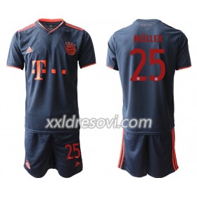 FC Bayern München MULLER 25 Treći Dječji Komplet Dresovi za Nogomet 2019-2020 (+ kratke hlače)